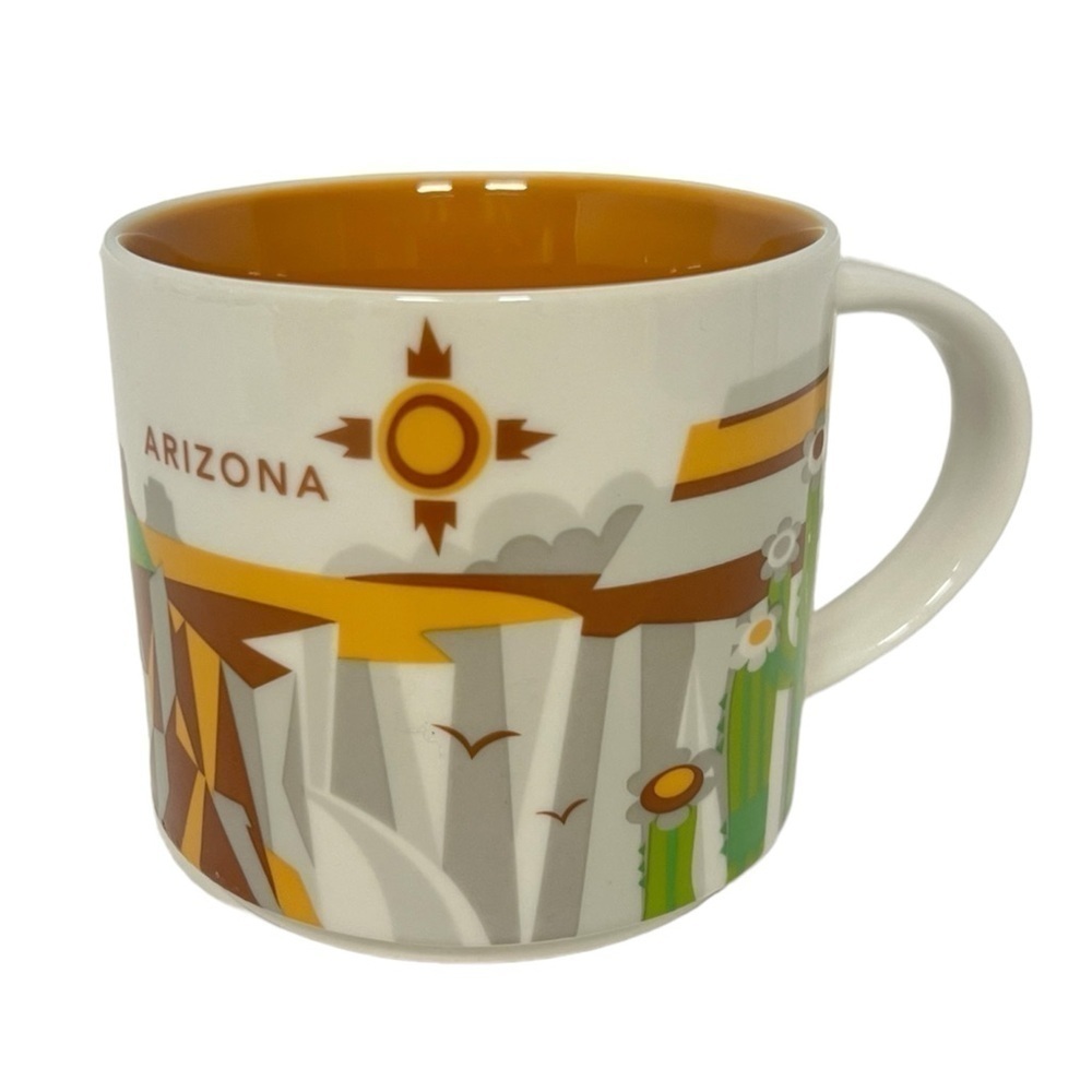 Starbucks You Are Here Arizona 14oz Travel Mug YAH